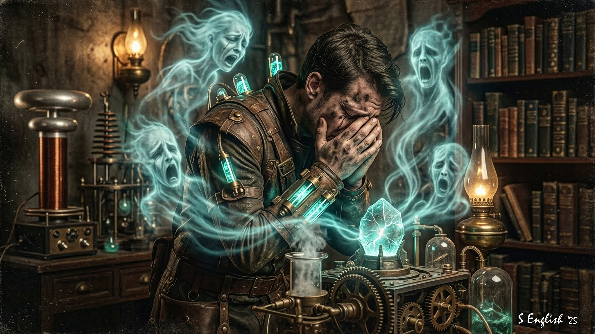We came to steal the crystal. We woke the dead instead.